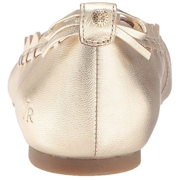 jack rogers // platinum scalloped ballet flats - Picture 4 of 7